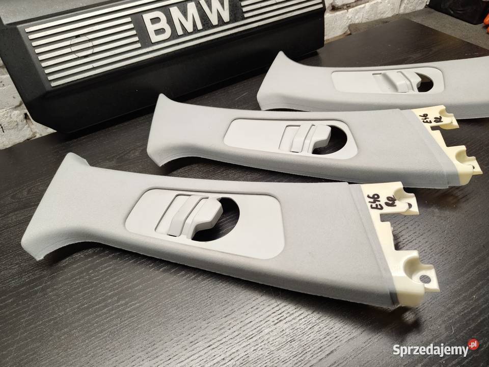 Bmw e46 sedan osłony słupków b lewa prawa Aleksandrów Łódzki sprzedam
