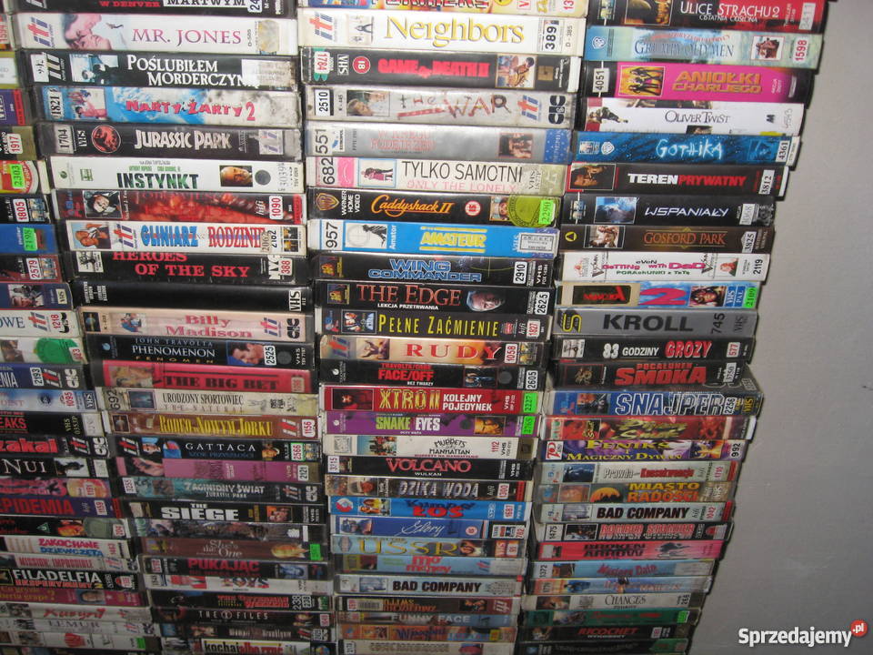 Oryginał filmy VHS z wypoyczalni 300 Grodziczno