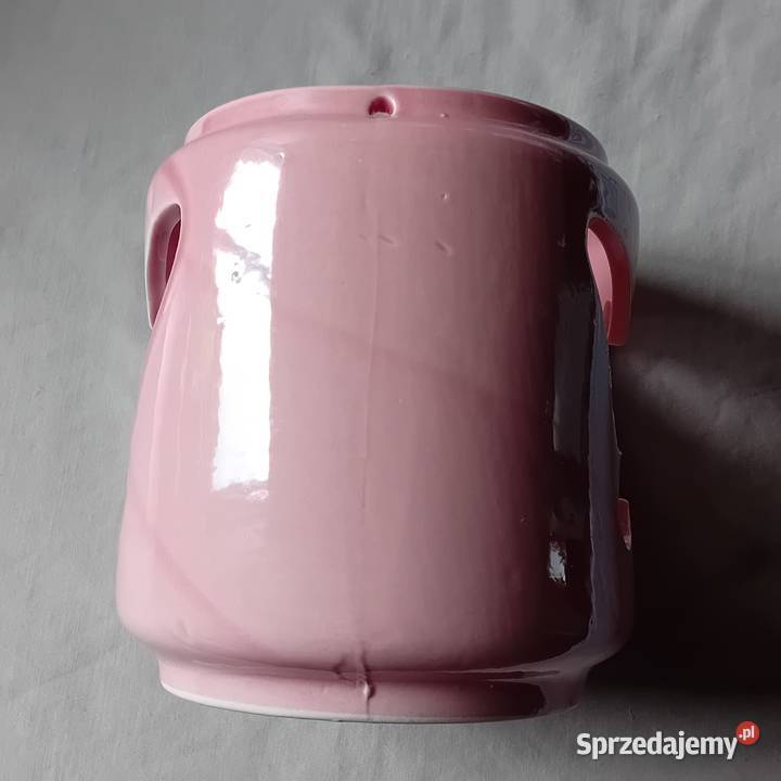 Porcelanowy zawieszany lampion Porcelana i szkło Koźminek