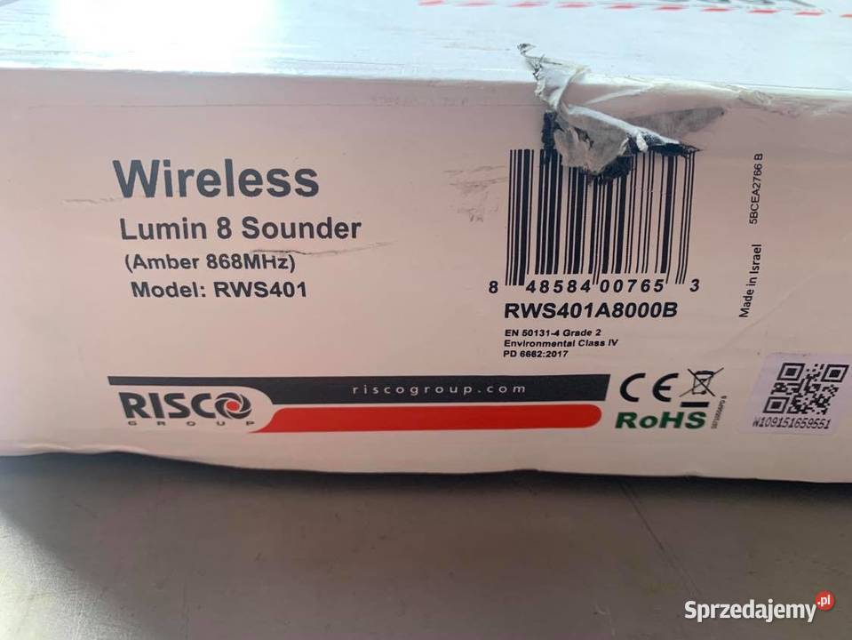 RISCO LUMIN8 OUTDOOR BIDIRECTIONAL AND