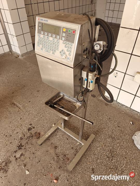 Drukarka przemysłowa inkjet EBS 6000 plujka Produkcja Produkcja