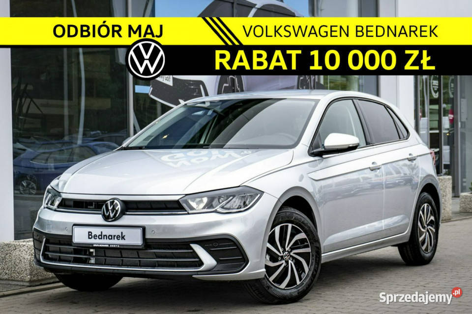 Volkswagen Polo Life Plus 10 TSI 95 Odbiór Maj system Start-Stop