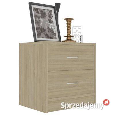Szafka nocna dąb sonoma 40x30x40 materiał Dom i Ogród Warszawa