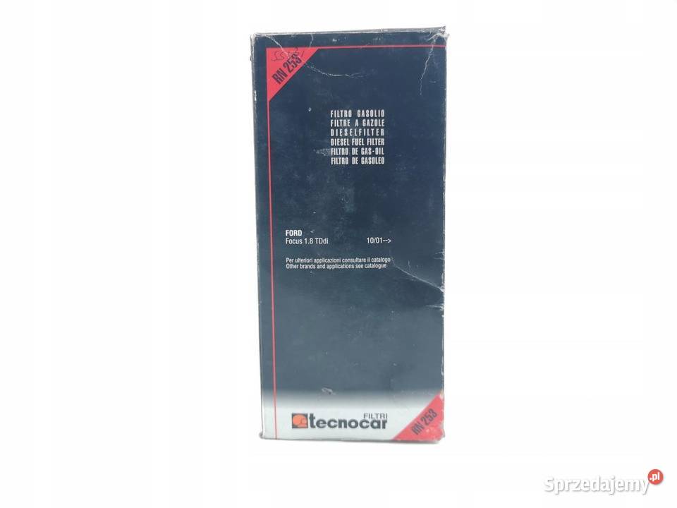 FILTR PALIWA FORD FOCUS 18 RN253 TECNOCAR lubelskie sprzedam