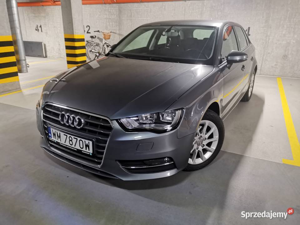 Audi A3 8v sportback prywatnie super stan nieuszkodzony Mińsk Mazowiecki