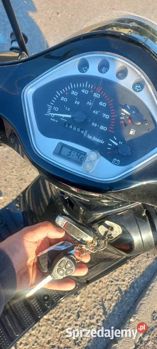 La Sorius Ala Vespa 49 4t szyba alarm odpalanie