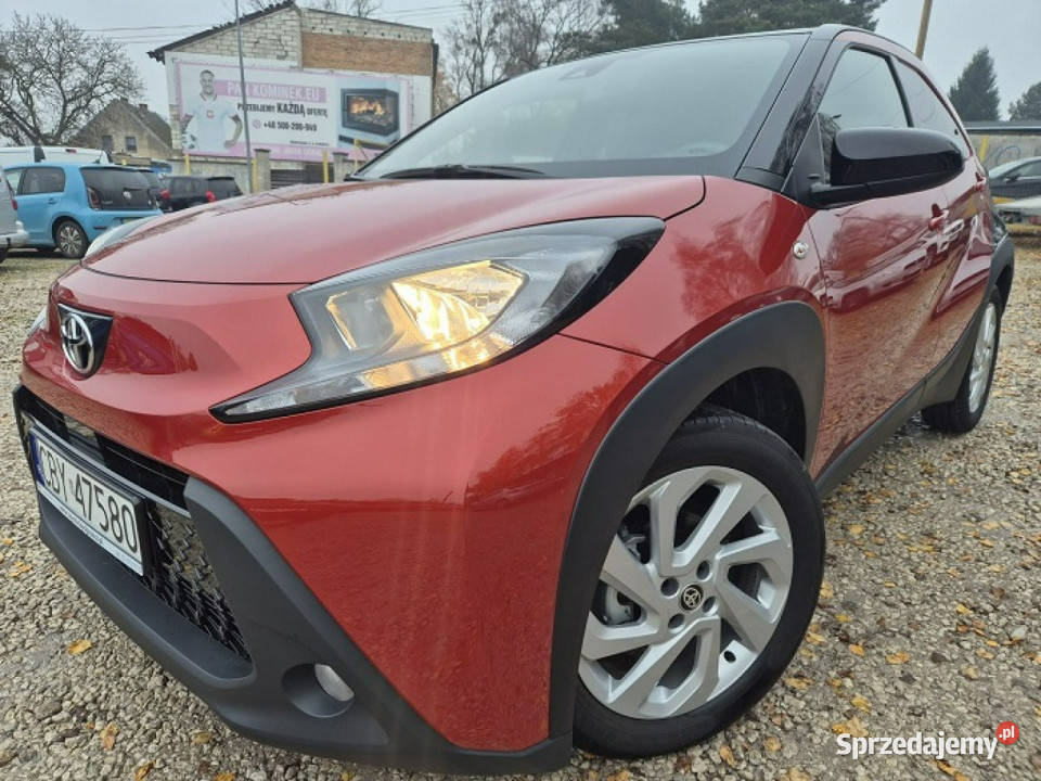 Toyota Aygo X Salon PolskaPrzebieg 548 Nowy VAT marża Bydgoszcz