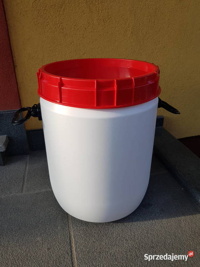 Beczka 34l hermetyczna szeroki wlew atest
