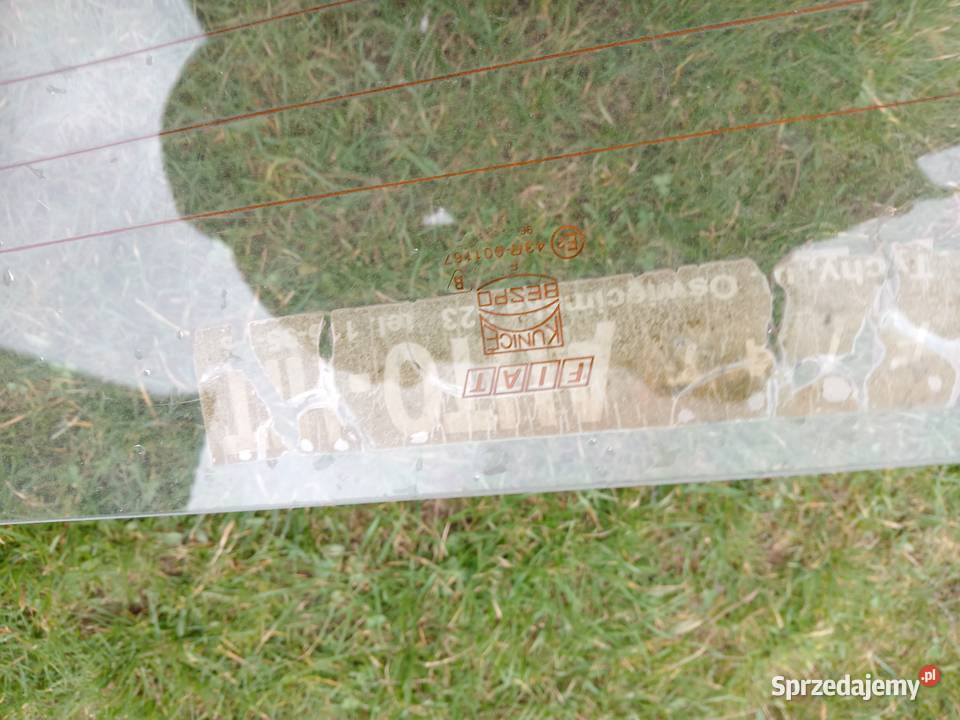 SZYBA TYLNA FIAT 126 małopolskie Gorlice