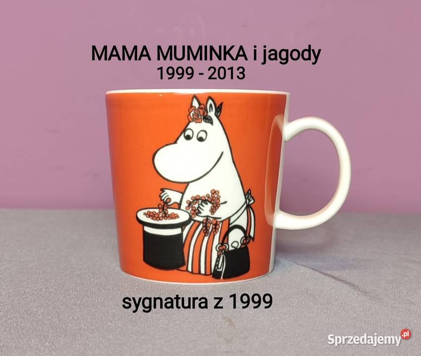MUMINKI kubek Moomin Arabia Finland sygn KORONA Jasień