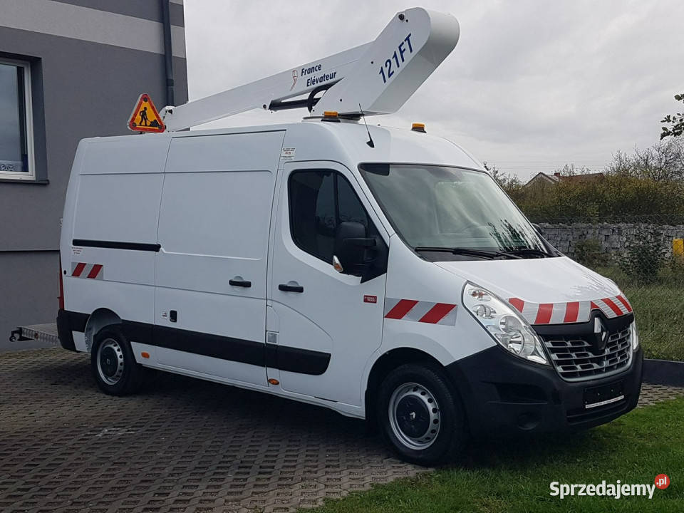 Renault Master L2H2 ZWYŻKA UDT PODNOŚNIK KOSZOWY nieuszkodzony sprzedam