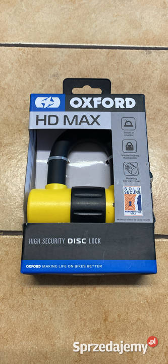 OXFORD ZABEZPIECZENIE ANTYKRADZIEŻOWE KŁÓDKA NA Łódź