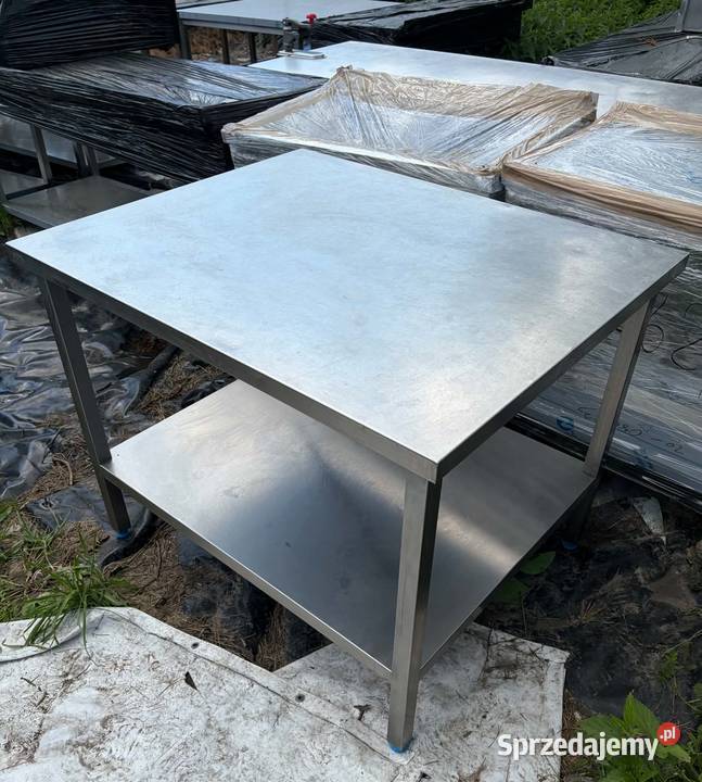 Stół Gastronomiczny Centralny Z Półką 1109085 Gastronomia sprzedam