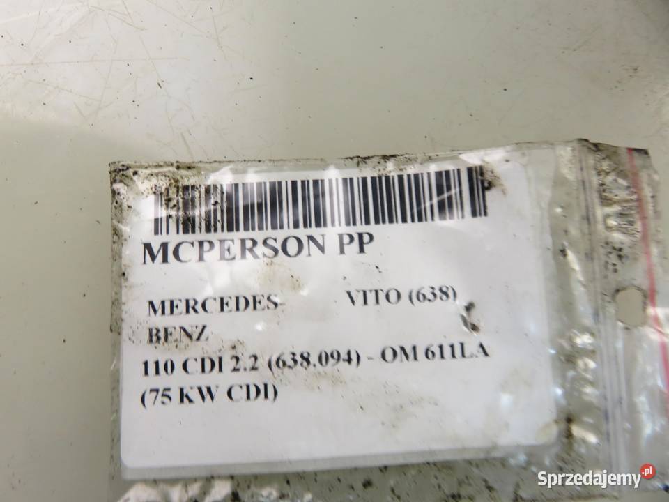 MCPERSON PRAWY PRZEDNI MERCEDES VITO 638 CDI 22