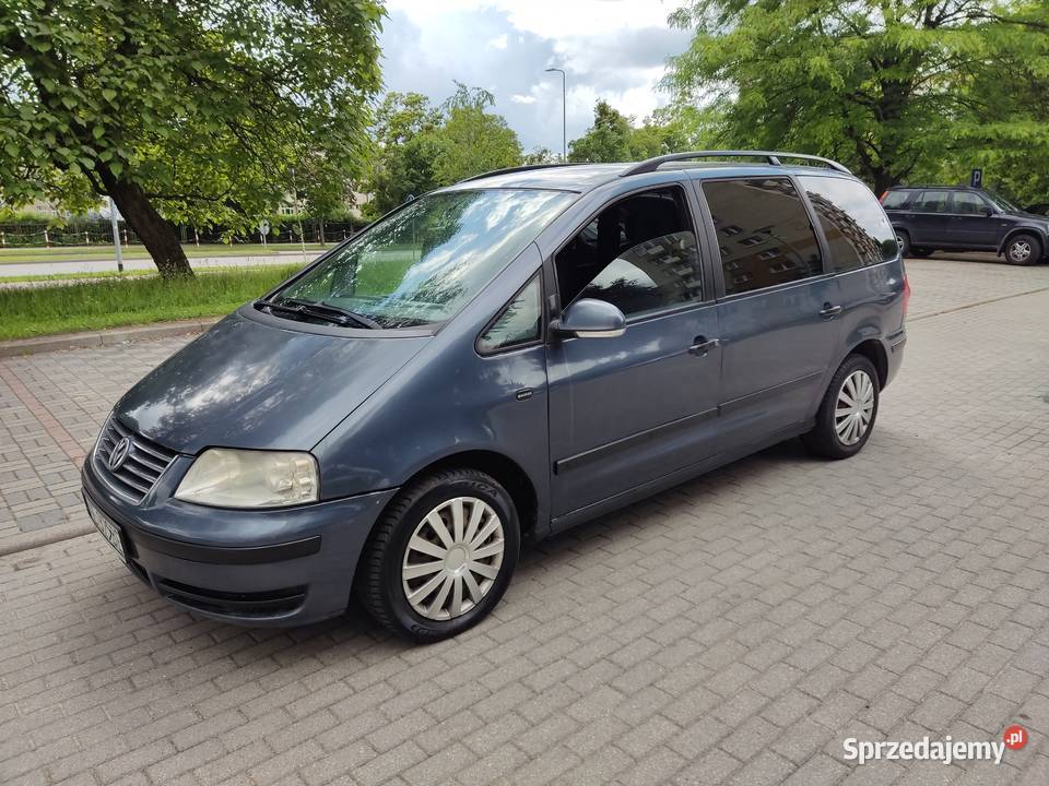 7 osobowy Sharan r2005 lift poj 19tdi Opłaty Elbląg