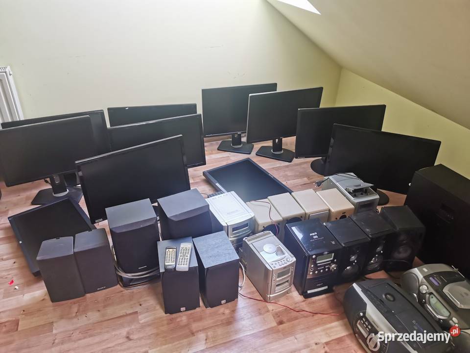 Monitory 24 Full HD Dell Lenovo HP idealne do Busko-Zdrój