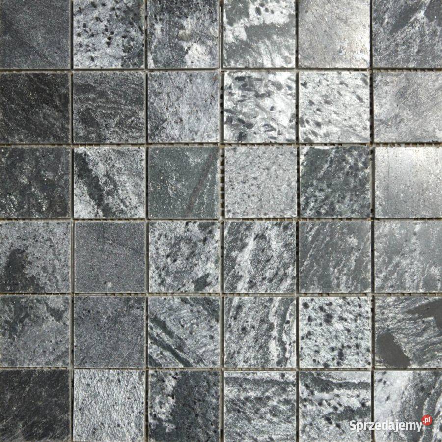 Mozaika kwarcyt Silver Grey 30x30x1 szlifowana Kraków