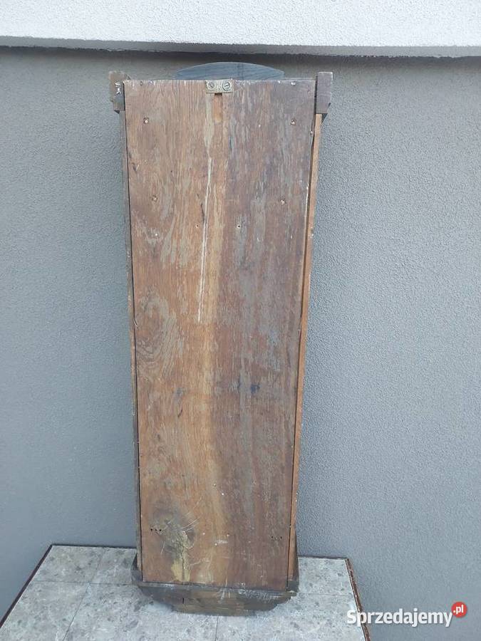 Szafka witrynka z obudowy starego przedwojennego Tczew