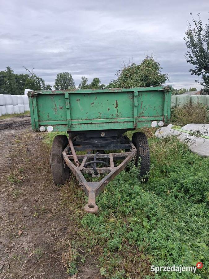 Przyczepa Autosan wywrotka zarejestrowana Słupca sprzedam