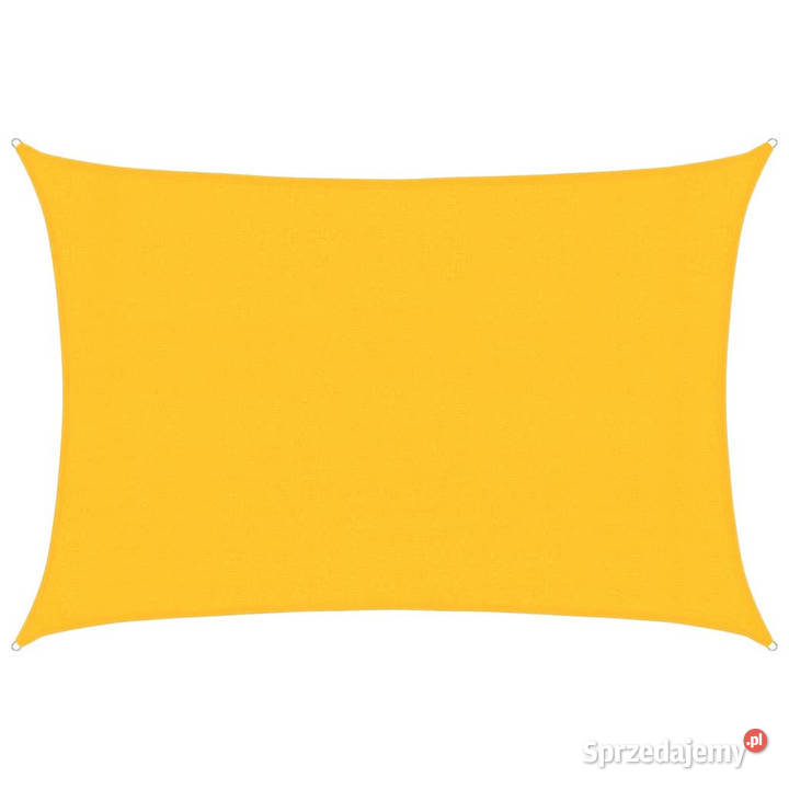Żagiel przeciwsłoneczny 160 gm żółty 3x5 m HDPE Warszawa sprzedam