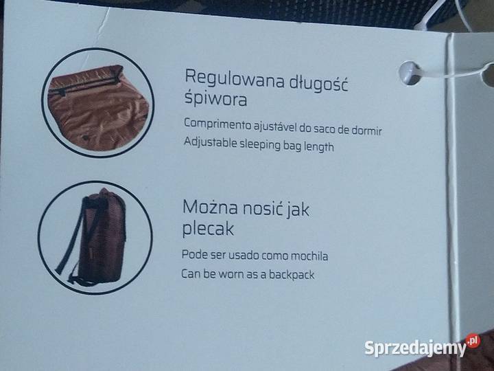 NAJTANIEJ Śpiwór Dziecięcy Miś 200g 170 Szelki śląskie Zabrze