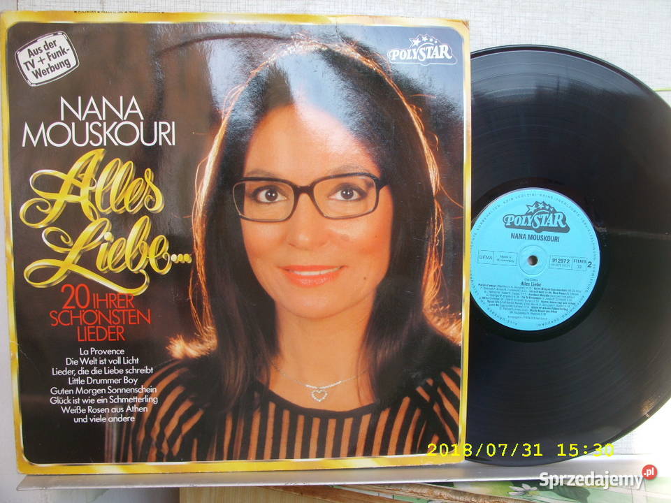 winyl LP ROCK NANA MOUSKEURIALLES LIEBE Wołów