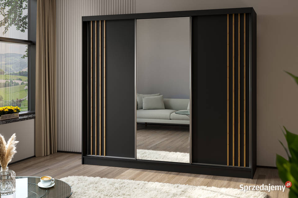 duża szafa sypialniana 240 drzwi przesuwne Sopot sprzedam