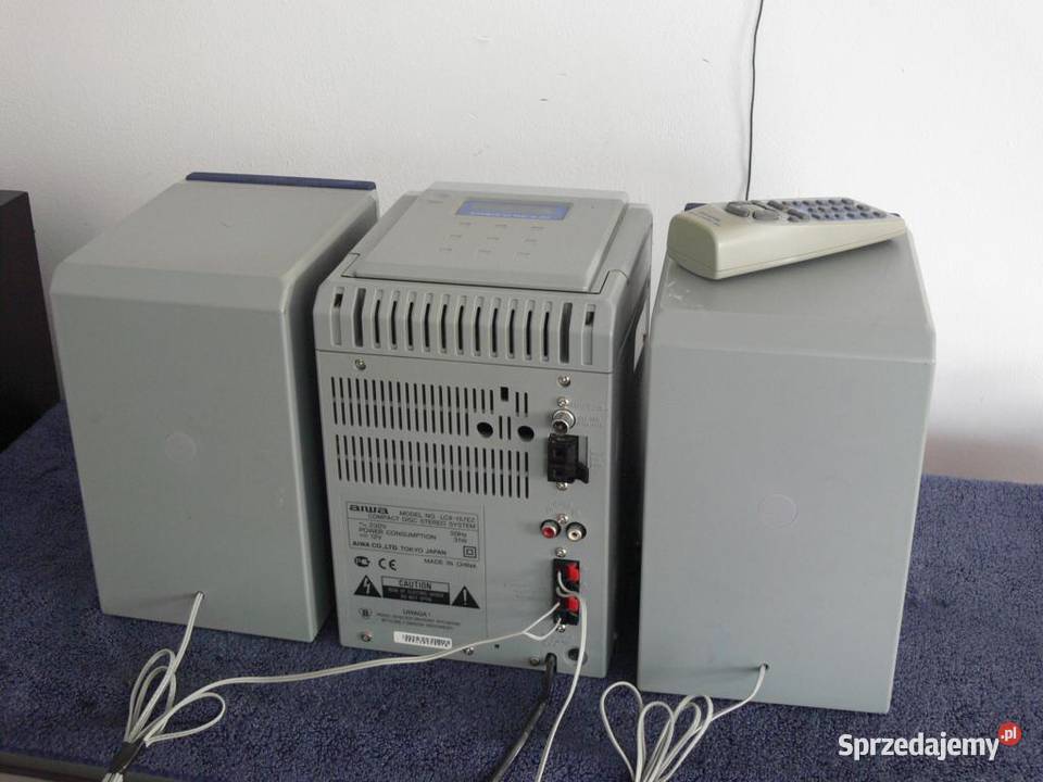 Wieża Aiwa pilot kolumny sprawna WYSYŁKA Wieże i miniwieże podkarpackie Jasło