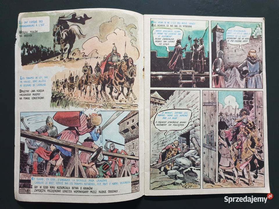 Władysław Łokietek Ladislas le Bref komiks Gdynia