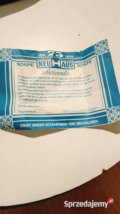 Buty narciarskie retro Neuhaus Wałbrzych