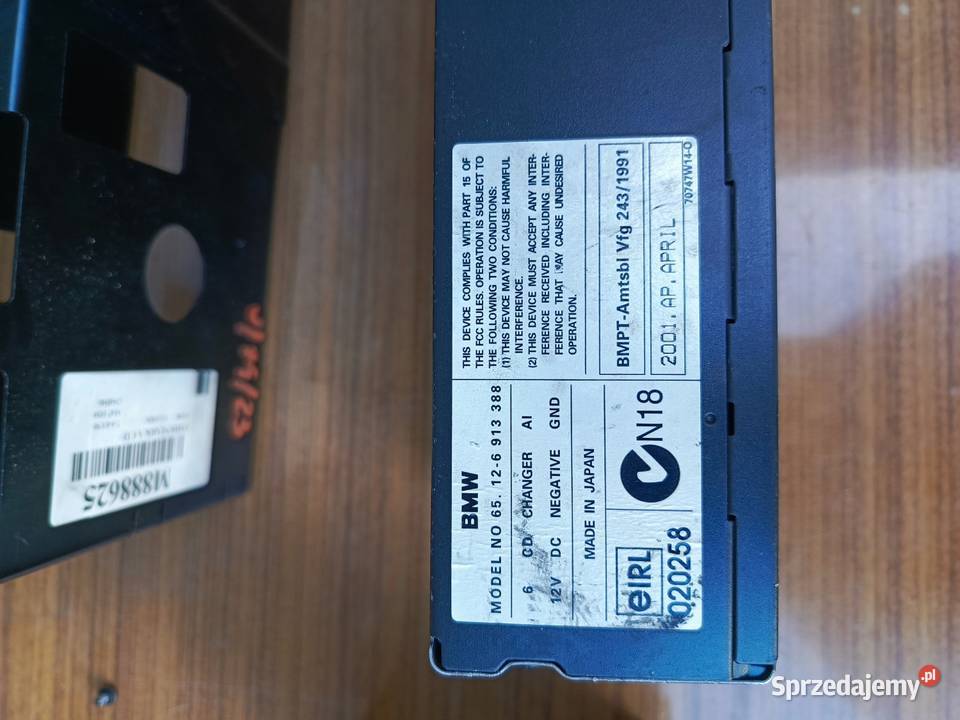 Zmieniarka płyt CD BMW X3 e83 Tomaszów Mazowiecki