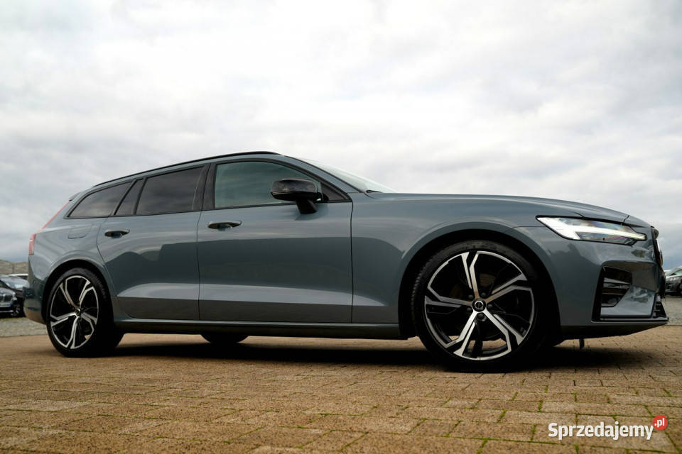 Volvo V60 R DESIGN acc FUL LED skóra nawi ALUSY gniazdo AUX Otmuchów
