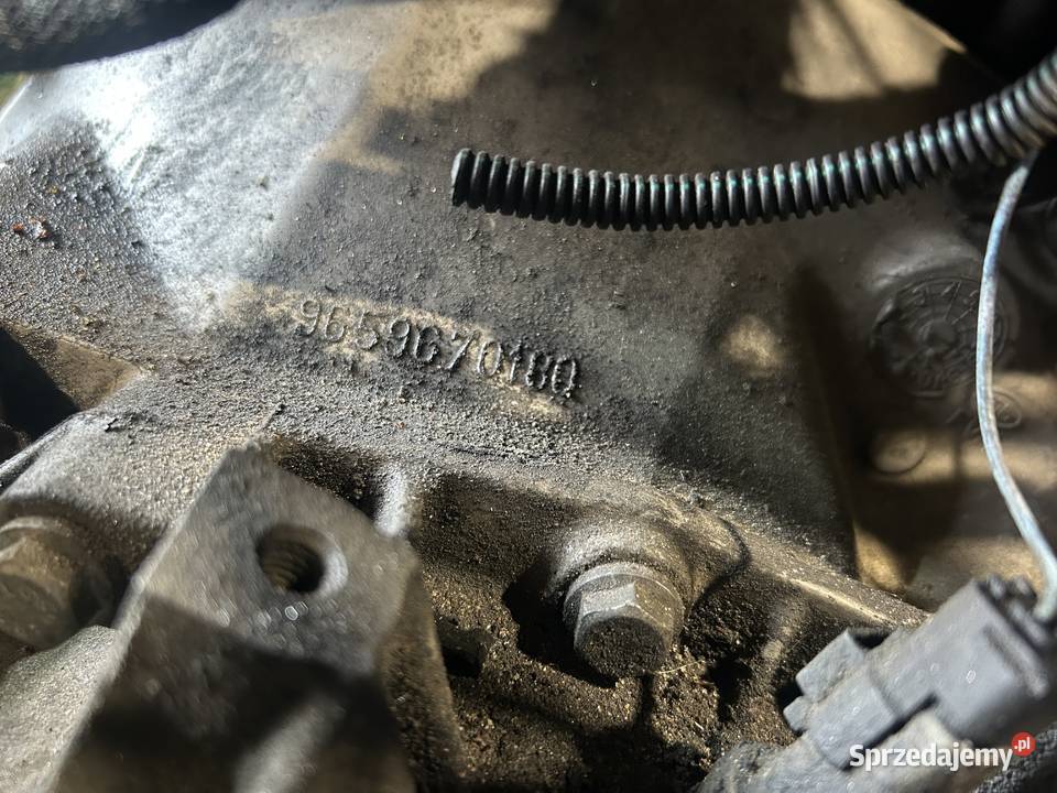 Skrzynia biegów 9659670180 FVM 14B 16B Peugeot