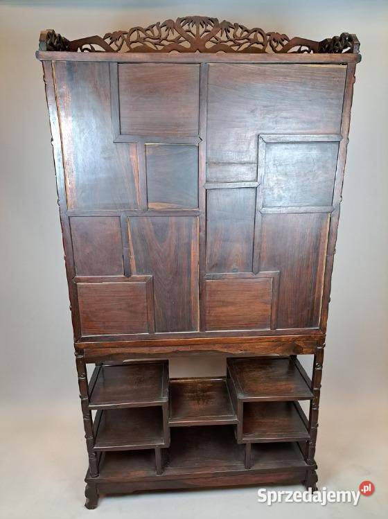 Chińska witryna ręcznie rzeźbiona 88 FiaF Szczecin