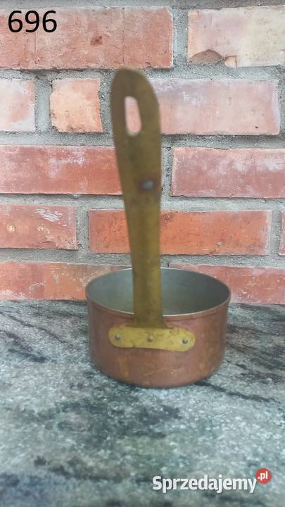 Garnek miedziany Rondelek Chochla Dekoracja 696 zachodniopomorskie