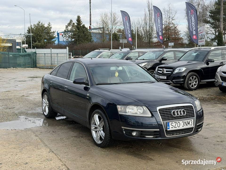 Audi A6 C6 27 Diesel Automat 2007r Skóra Hak PDC VAT marża Wrocław