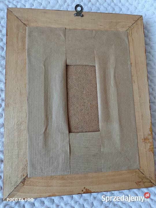 ObrazŻydIzraelitaportret w ramie unikat śląskie