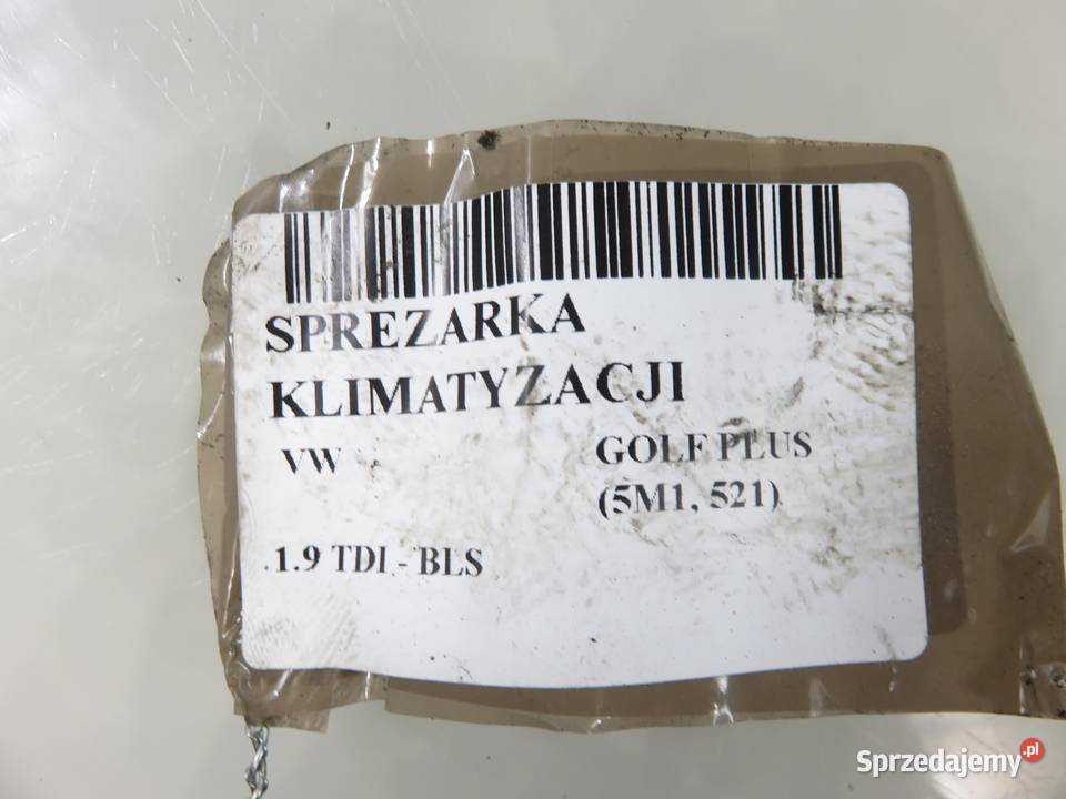 KOMPRESOR KLIMATYZACJI VW GOLF PLUS 19 TDI