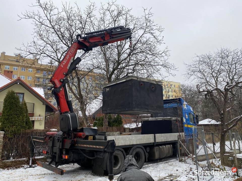 Zbiornik betonowy mały szambo woda deszczowa mazowieckie