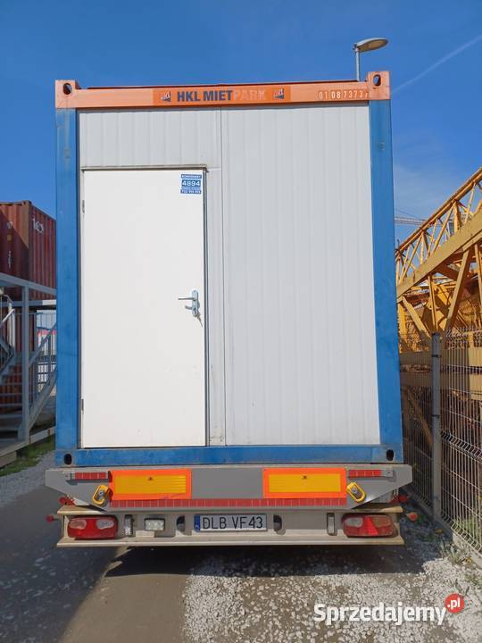 KONTENER BIUROWY CONTAINEX ZAPLECZE BUDOWY 256 Wrocław