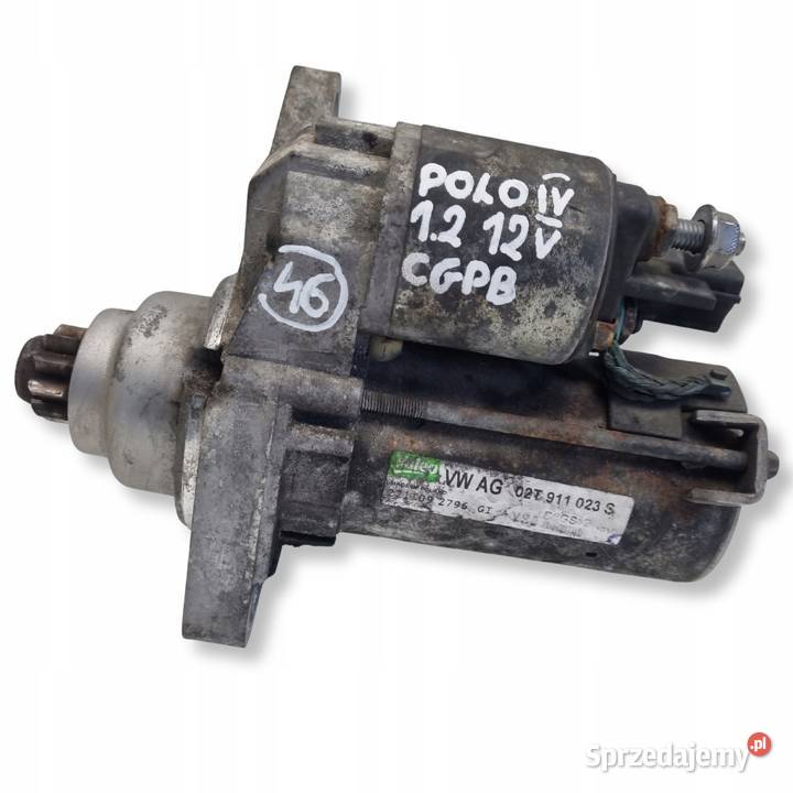 ROZRUSZNIK VW Polo IV 12 12V valeo 02T911023S osobowe Rudka