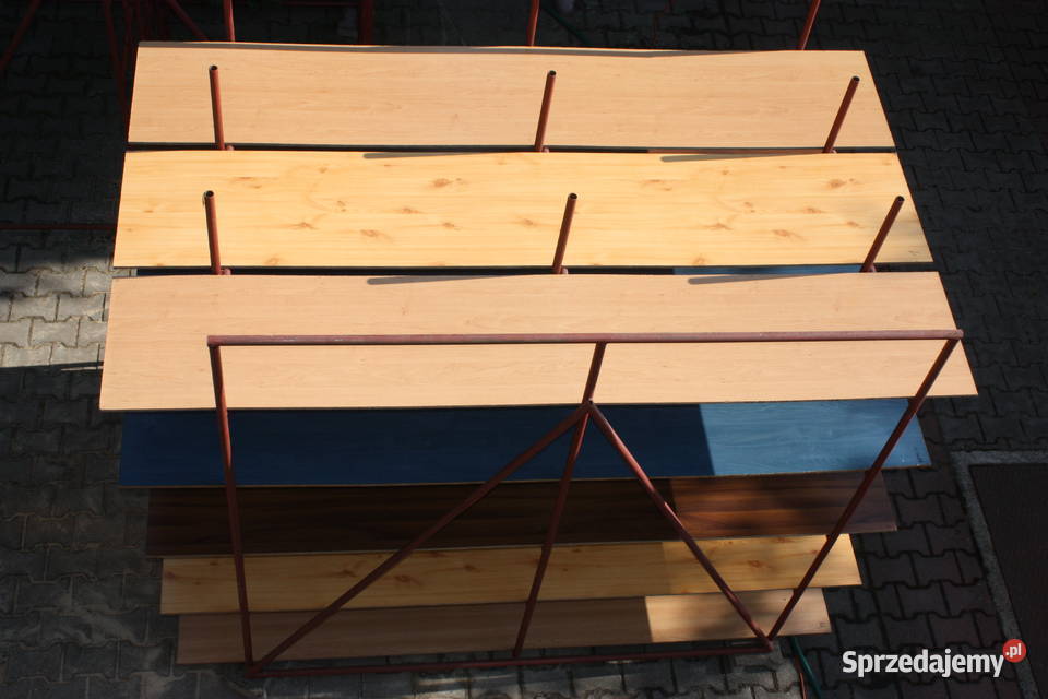 Sprzedam używany spawany regał magazynowy Poznań