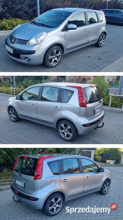 Nissan Note 16 autmat Złotoryja