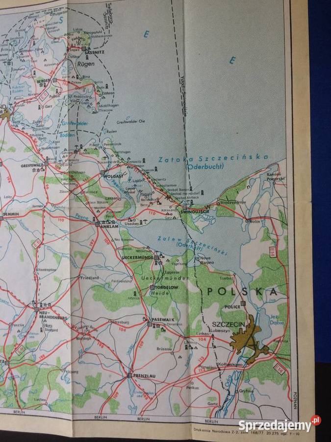 3433 Wybrzeże Bałtyku NRD Szczecin sprzedam