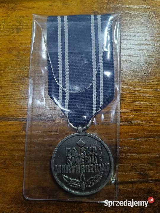 REPLIKA Medal Marynarki Polskiej Handlowej śląskie Zabrze
