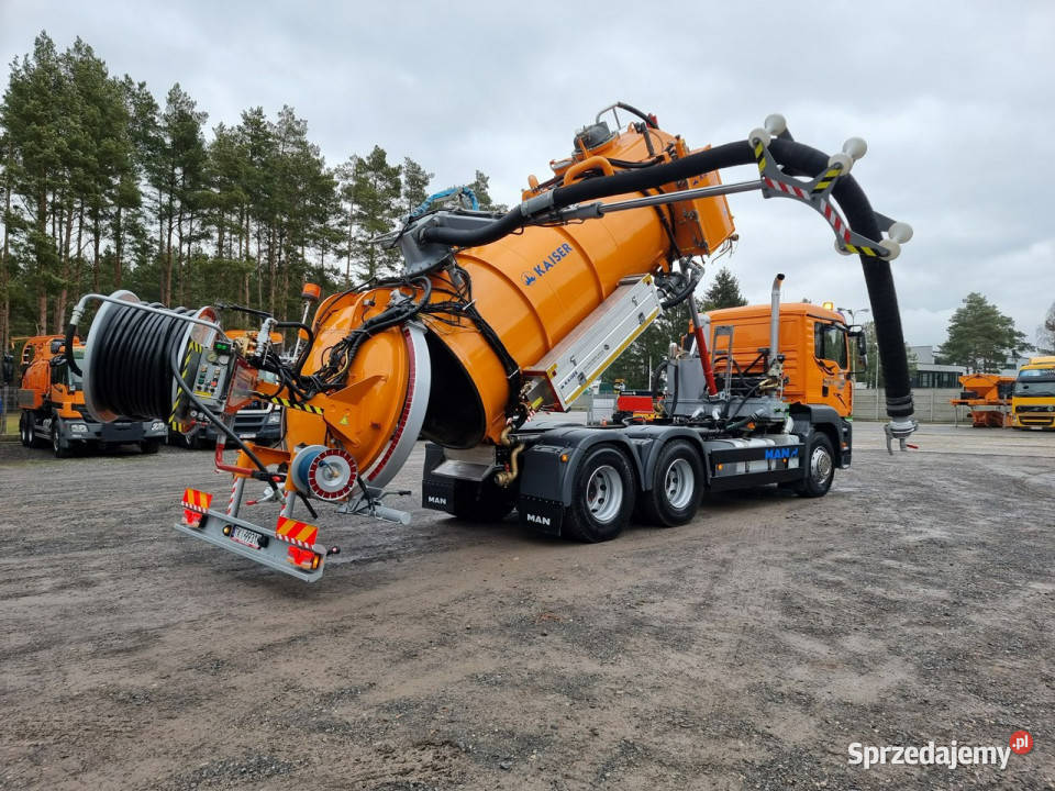 MAN KAISER WUKO RECYKLING DO CZYSZCZENIA KANAŁÓW