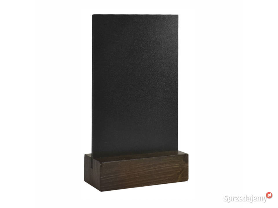 TABLICZKA KREDOWA STOJĄCA drewniana podstawka Krosno