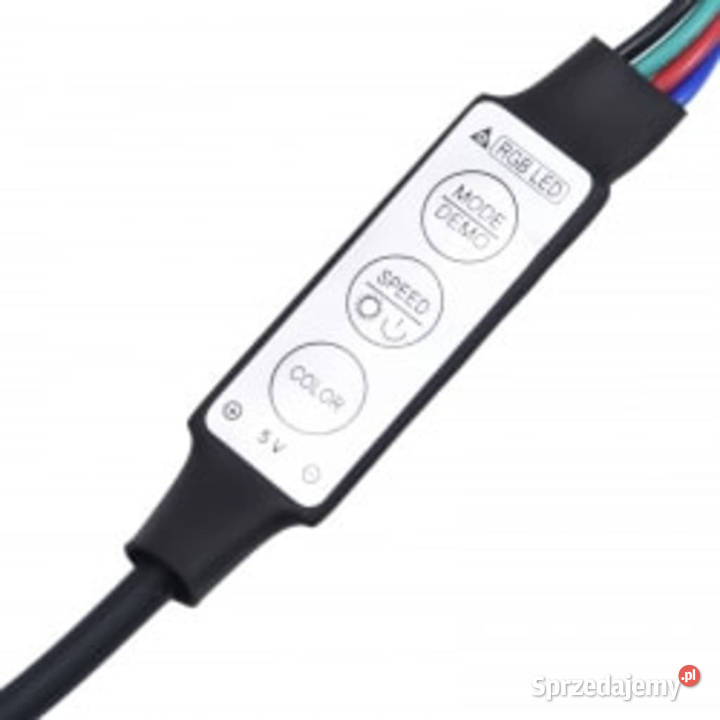 Szafka pod TV z oświetleniem LED biała