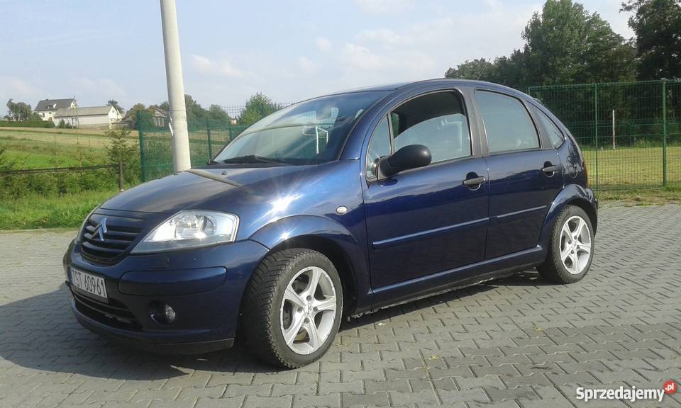 CITROEN C3 welurowa tapicerka Stary Bostów