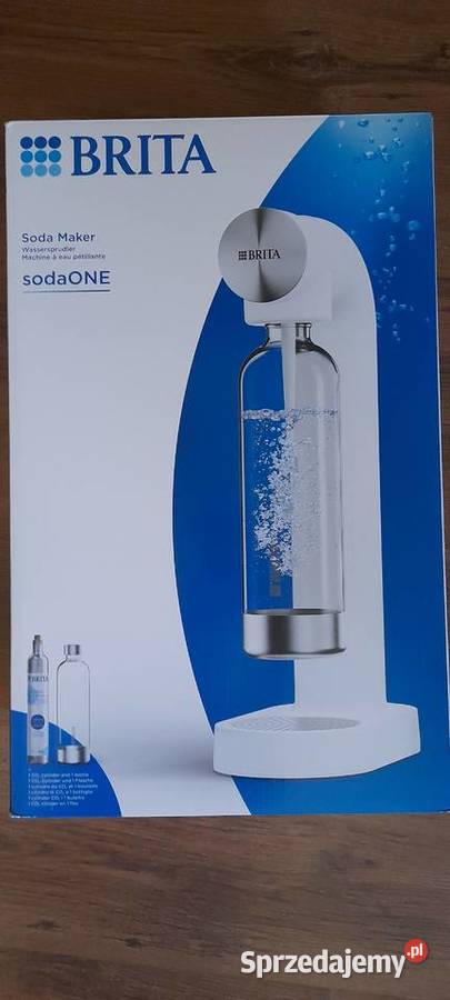 Saturator BRITA SodaOne nowy biały Okazja Kraków sprzedam